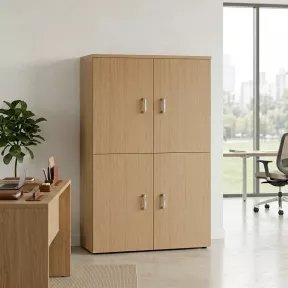 Armoire fermée, 4 portes, hauteur 158 cm – So Madrid