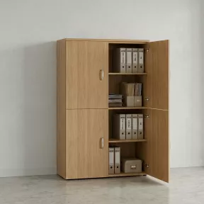 Armoire fermée, 4 portes, hauteur 158 cm – So Madrid