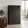 Armoire fermée, 4 portes, hauteur 158 cm – So Madrid
