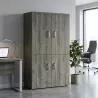 Armoire fermée, 4 portes, hauteur 196 cm – So Madrid