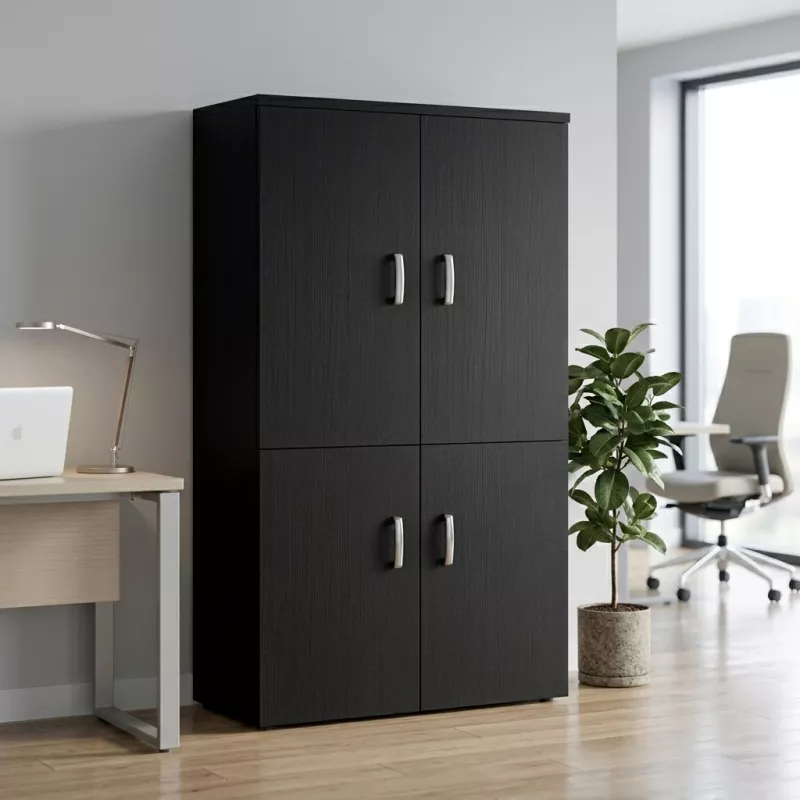 Armoire fermée, 4 portes, hauteur 196 cm – So Madrid