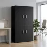 Armoire fermée, 4 portes, hauteur 196 cm – So Madrid