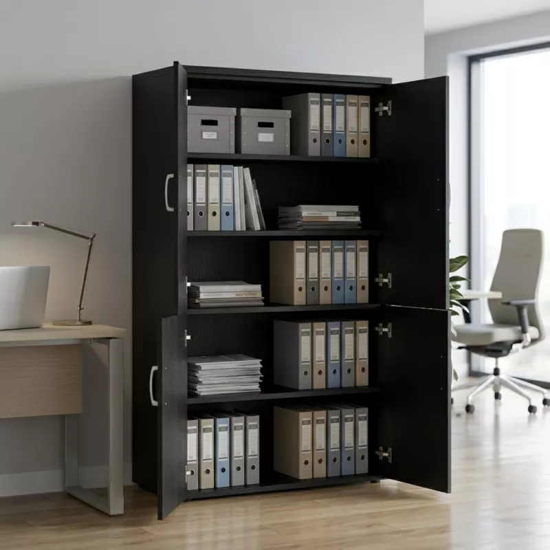 Armoire fermée, 4 portes, hauteur 196 cm – So Madrid
