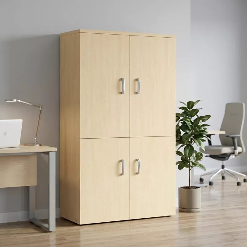 Armoire fermée, 4 portes, hauteur 196 cm – So Madrid