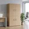 Armoire fermée, 4 portes, hauteur 196 cm – So Madrid
