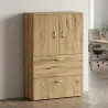 Armoire fermée, pour dossiers suspendus, hauteur 158 cm – So Madrid