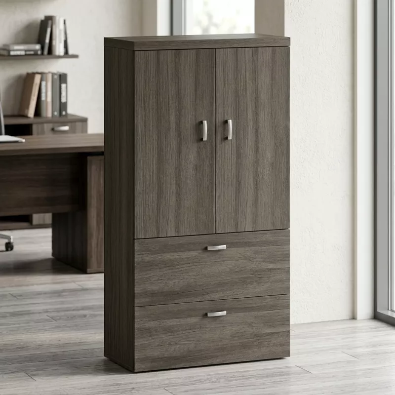 Armoire fermée, pour dossiers suspendus, hauteur 196 cm – So Madrid