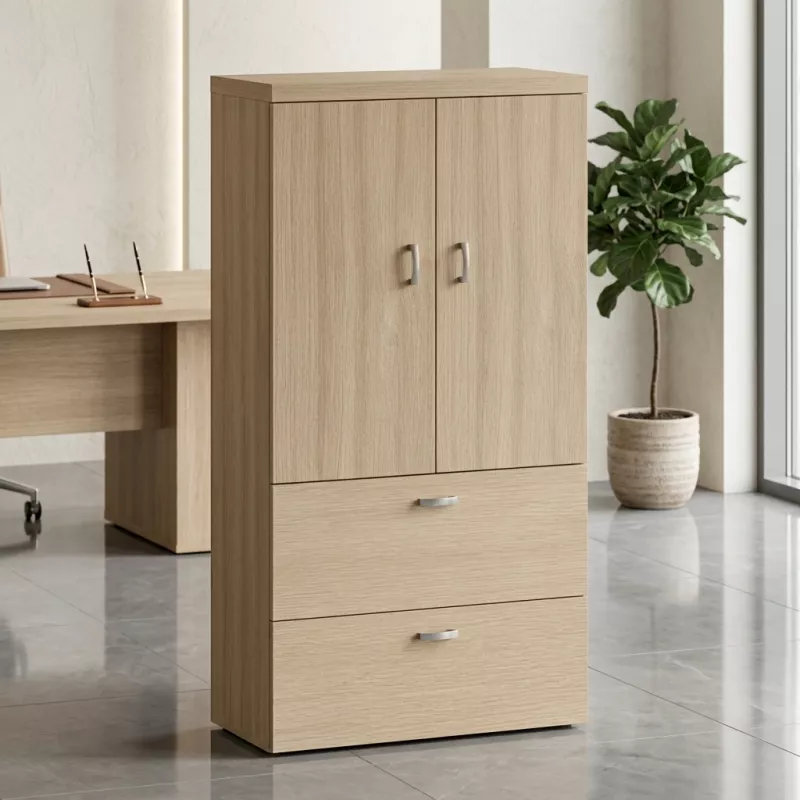 Armoire fermée, pour dossiers suspendus, hauteur 196 cm – So Madrid