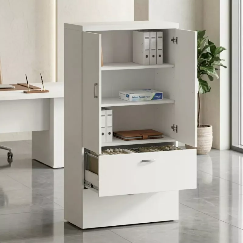 Armoire fermée, pour dossiers suspendus, hauteur 196 cm – So Madrid
