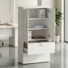 Armoire fermée, pour dossiers suspendus, hauteur 196 cm – So Madrid