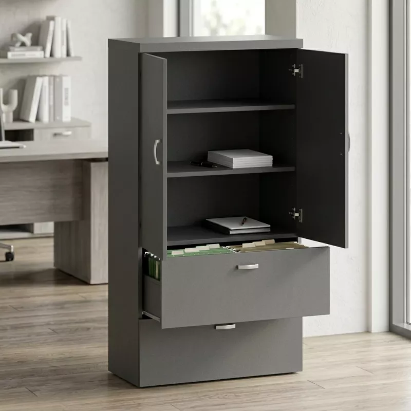Armoire fermée, pour dossiers suspendus, hauteur 196 cm – So Madrid