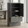Armoire fermée, pour dossiers suspendus, hauteur 196 cm – So Madrid