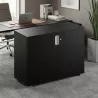 Armoire basse 2 portes, 1 étagère, l 100 x h 76 cm - So Laroya