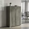 Armoire moyenne 2 portes, 3 étagères, l 100 x 147 cm - So Laroya