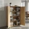Armoire moyenne 2 portes, 3 étagères, l 100 x 147 cm - So Laroya