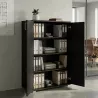 Armoire moyenne 2 portes, 3 étagères, l 100 x 147 cm - So Laroya