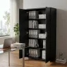 Armoire haute 2 portes, 4 étagères, l 100 x h 201 cm - So Laroya