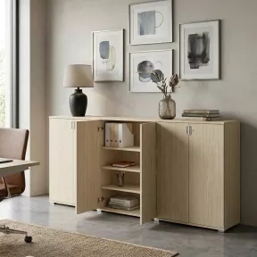 Armoire 9 étagères, L 300 x H 147 cm - So Laroya