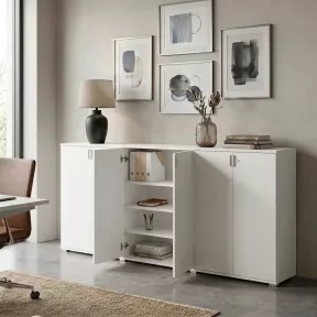 Armoire 9 étagères, L 300 x H 147 cm - So Laroya