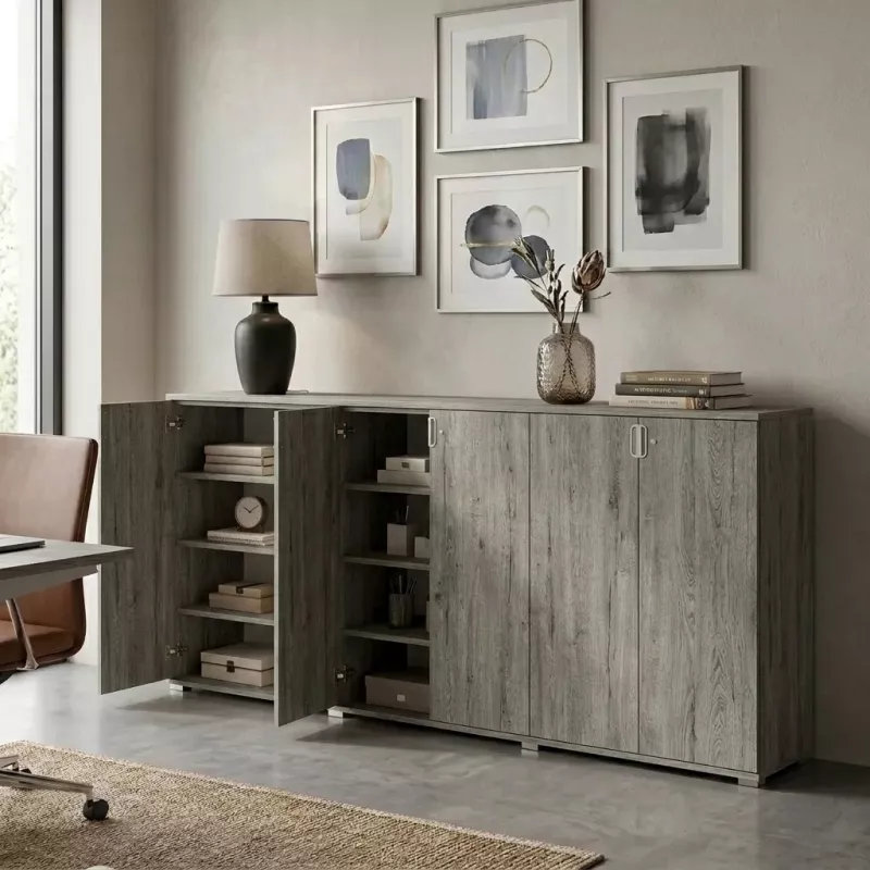 Armoire 9 étagères, L 300 x H 147 cm - So Laroya