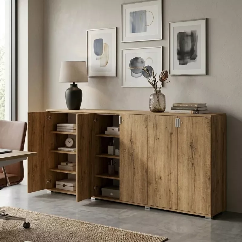 Armoire 9 étagères, L 300 x H 147 cm - So Laroya