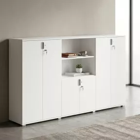 Armoire bibliothèque, 9 étagères, L 300 x H 147 cm - So Laroya