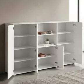 Armoire bibliothèque, 9 étagères, L 300 x H 147 cm - So Laroya