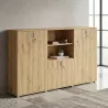 Armoire bibliothèque, 9 étagères, L 300 x H 147 cm - So Laroya