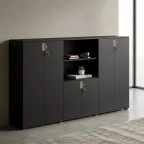 Armoire bibliothèque, 9 étagères, L 300 x H 147 cm - So Laroya