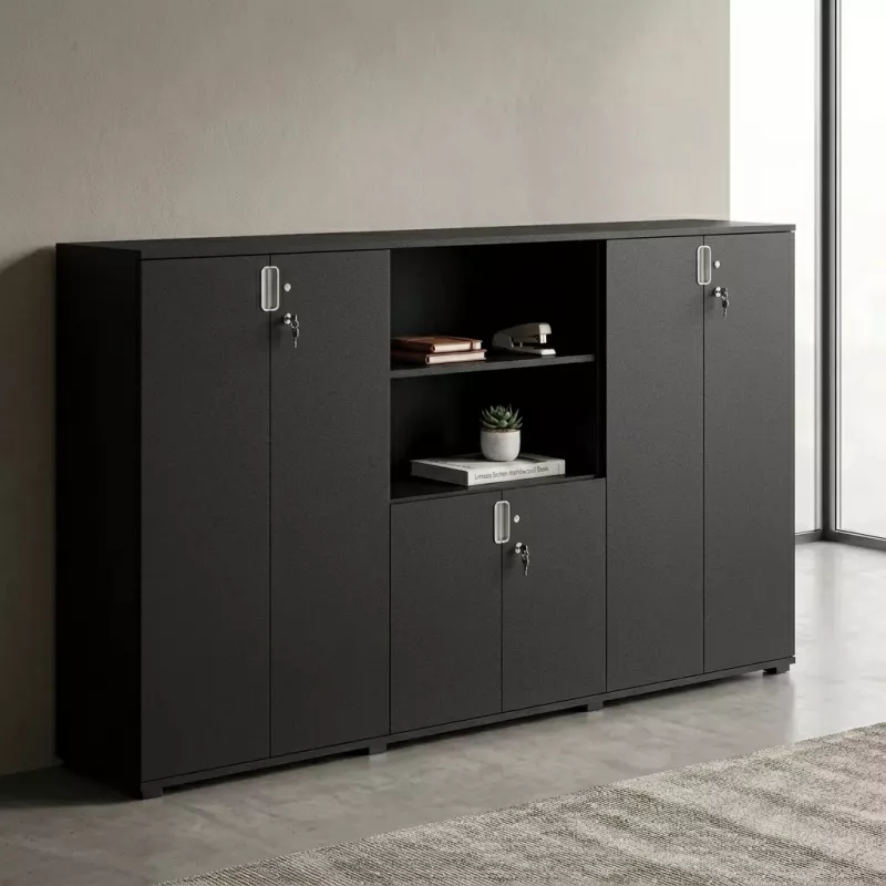 Armoire bibliothèque, 9 étagères, L 300 x H 147 cm - So Laroya