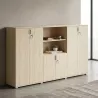 Armoire bibliothèque, 9 étagères, L 300 x H 147 cm - So Laroya