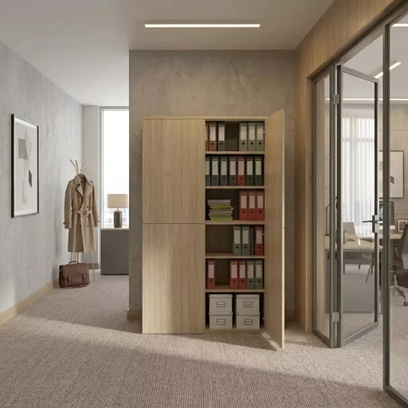 Armoire porte poussoir, H 235 cm – So Madrid