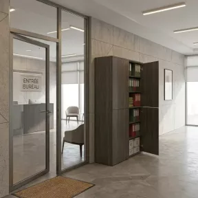 Armoire porte poussoir, H 235 cm – So Madrid