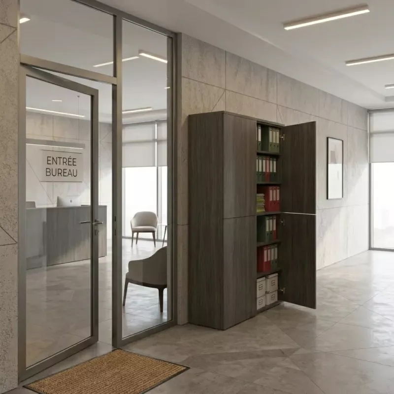 Armoire porte poussoir, H 235 cm – So Madrid