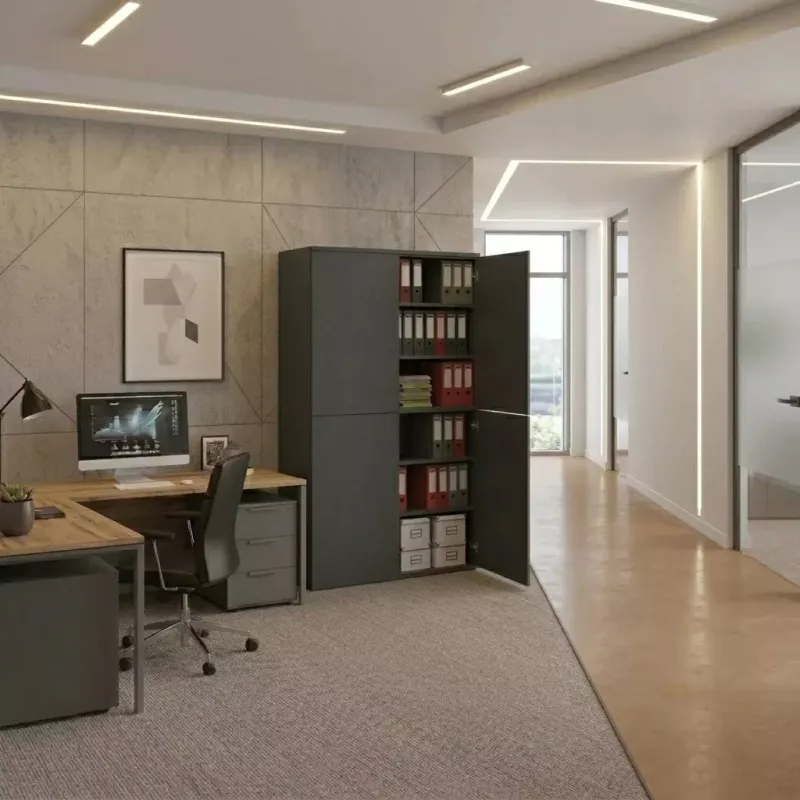 Armoire porte poussoir, H 235 cm – So Madrid