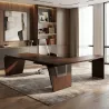 Bureau de direction avec piétement extérieur et grand retour – So Luna