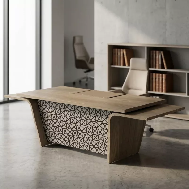 Bureau de Direction design Italien piètement intérieur So Luna