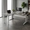 Bureau d'angle compact forme courbe – So Enix
