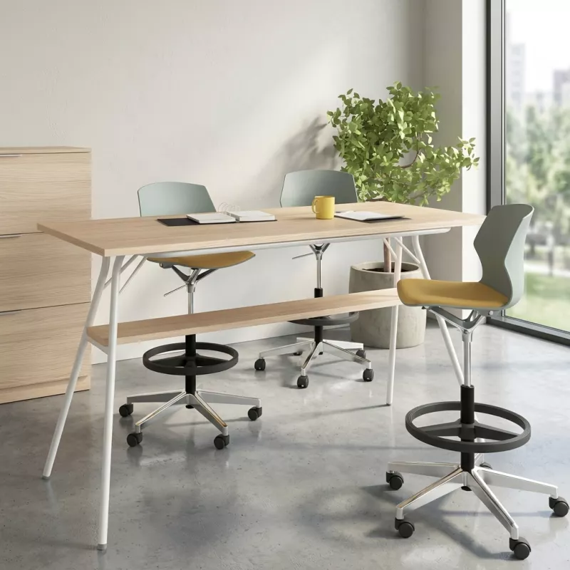 Table haute rectangulaire hauteur 105 cm - So Rosas