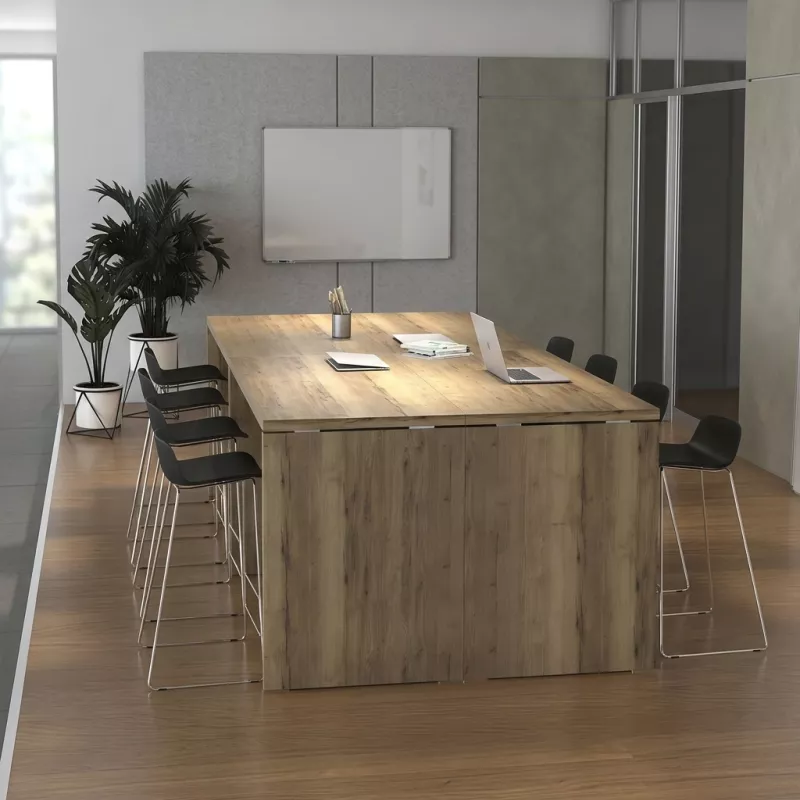 Table haute rectangulaire hauteur 105 cm - So Laroya