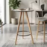 Table haute ronde hauteur 110,5 cm - So Simple