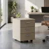 Caisson de bureau mobile mélaminé So Almeria | Soburo