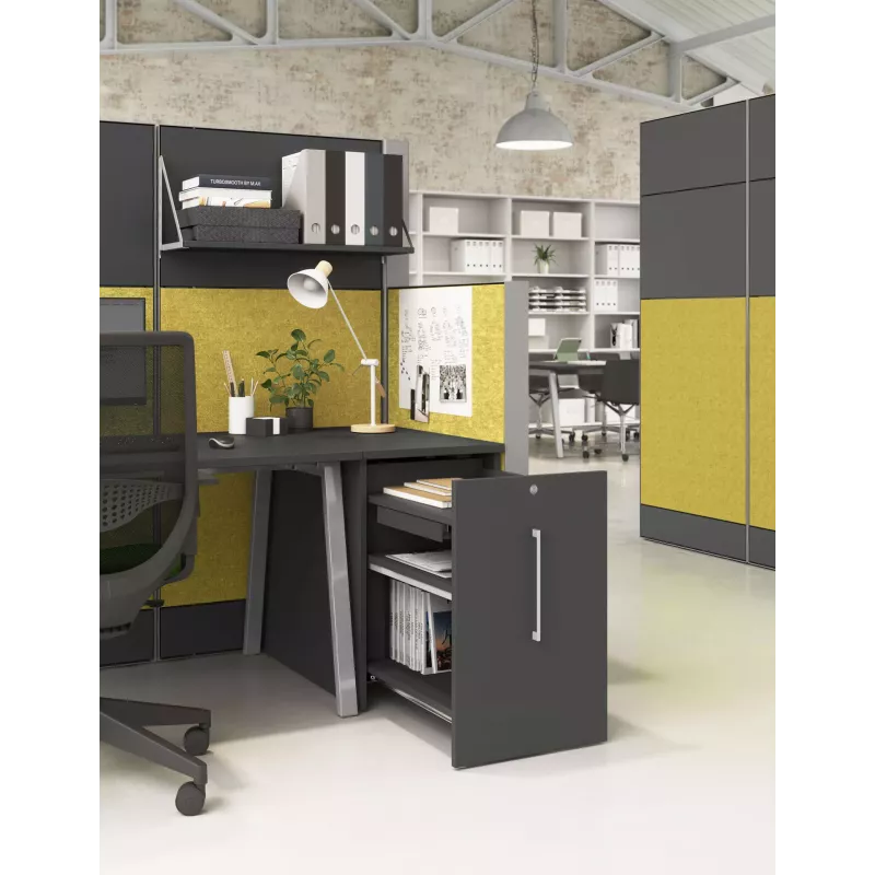 Caisson de bureau coulissant H 73 cm So Tuna | Soburo