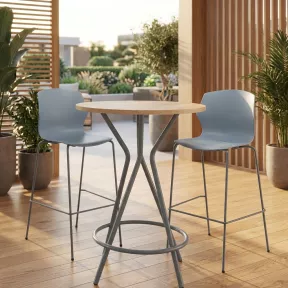 Table haute ronde hauteur 105 cm - So Rosas
