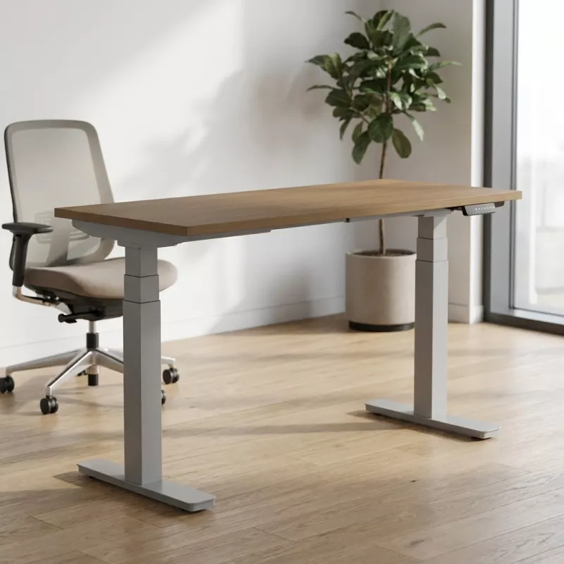 Bureau assis-debout réglable en hauteur 65 à 130 cm – So Baza+