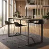 Table haute rectangulaire 105 cm So Irun | Soburo