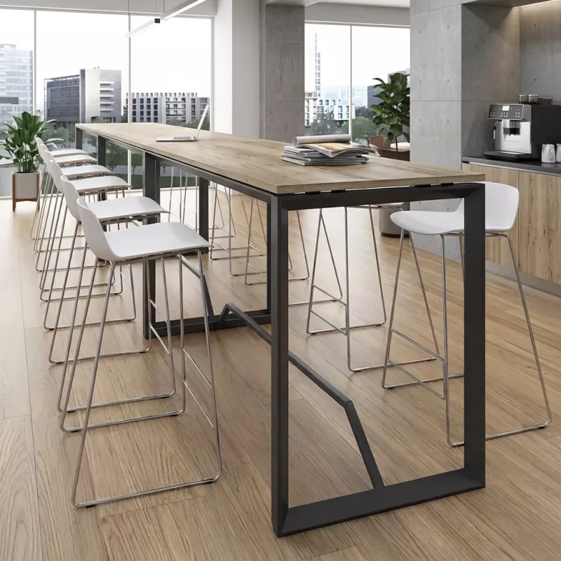 Table haute rectangulaire 105 cm So Irun | Soburo