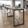 Table haute rectangulaire 105 cm So Irun | Soburo