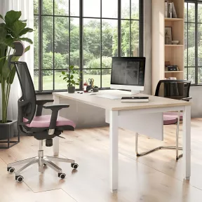 Bureau droit professionnel piètement métal – So Vicar