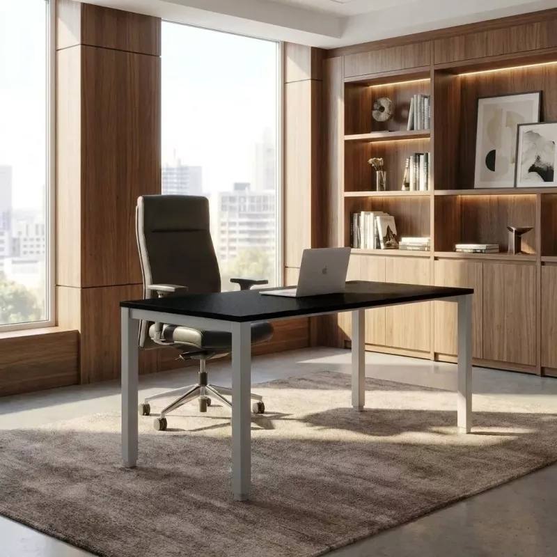 Bureau droit professionnel piètement métal – So Vicar